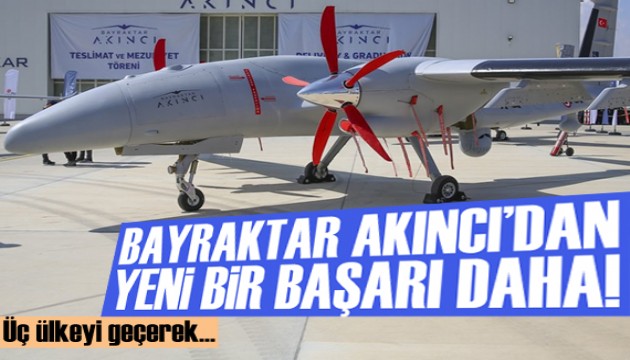 Bayraktar AKINCI'dan yeni başarı!